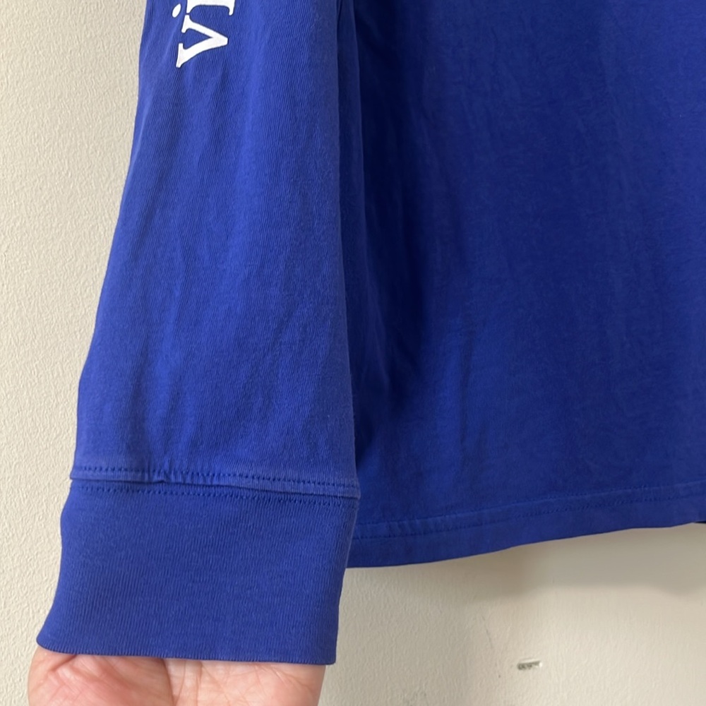 Vineyard Vines Vintage Whale Graphic Hoodie Blue White Size Small - Picture 3 of 6